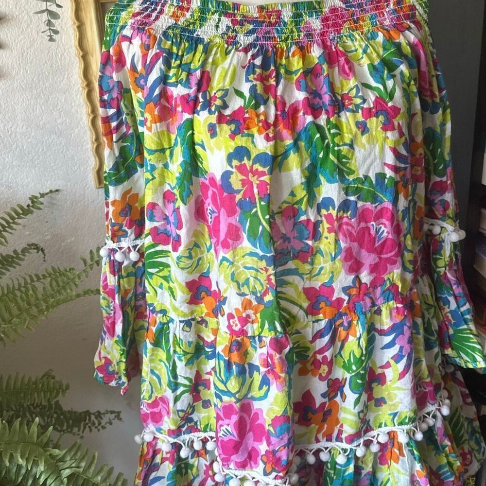 Free Destination Size Medium Multicolor Off shoulder dress - Picture 3 of 8